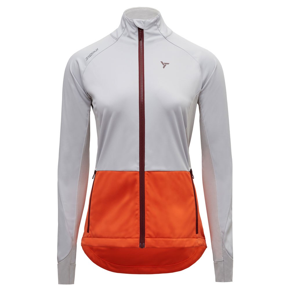 Silvini Natisona Jacket Orange,Grau XS Frau Silvini Natisona Jacket Orange,Grau XS Frau von Silvini