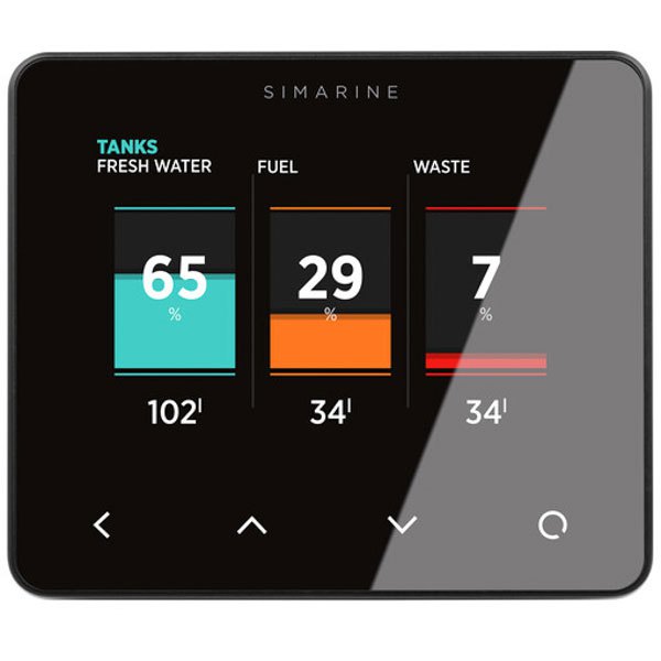 Simarine Pico Blue Standalone Battery Display Schwarz von Simarine