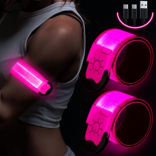 Upgrade Led Armband Aufladbar, 2 Stück Reflective Leucht Armbänder Licht Armband Kinder Leuchtbänder USB Reflektorband Leuchtarmband Reflektorband Nacht Sicherheits Licht für Joggen Laufen Running Upgrade Led Armband Aufladbar, 2 Stück Reflective Leucht Armbänder Licht Armband Kinder Leuchtbänder USB Reflektorband Leuchtarmband Reflektorband Nacht Sicherheits Licht für Joggen Laufen Running von Simket