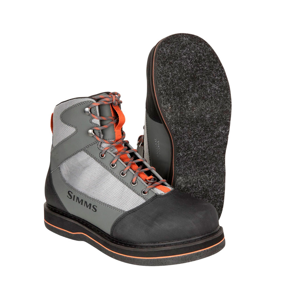 Simms Tributray Felt Boots Grau EU 44 Mann von Simms