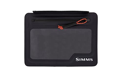 Simms Wasserdichte Wader Pouch, wasserdichte Angelausrüstungstasche, Carbon von Simms