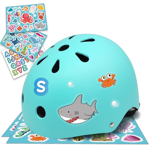 Simply Kids Fahrradhelm Kinder Jungen I Kinderhelm 2 Jahre 52-58 46-52 Baby Helm Kinder Skaterhelm Kinder für Skateboard Fahrrad Roller von Simply Kids