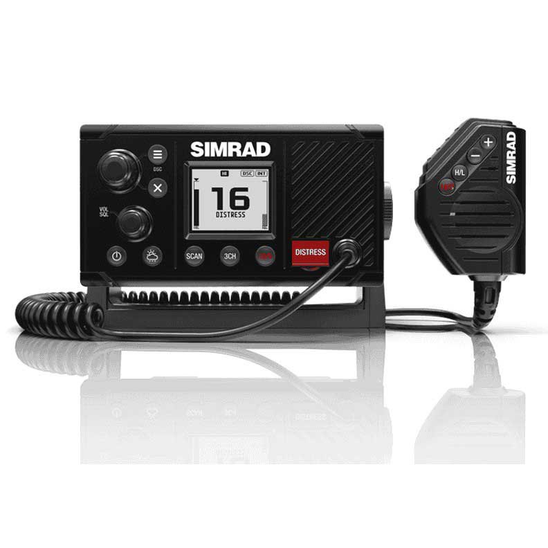 Simrad Rs20s Radio Station Schwarz von Simrad