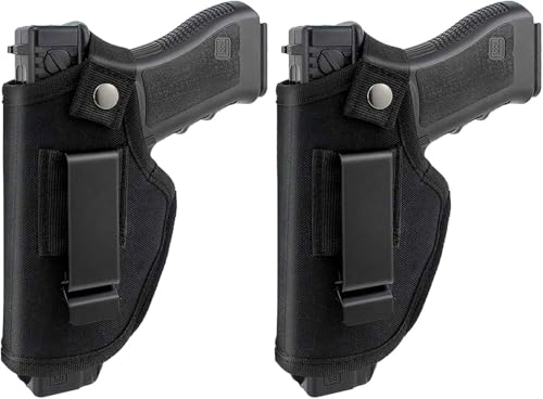 Holster,Bein Holster Pistole,Taktisches Pistolenholster 2er Pack Gürtelholster Waffenholster Taktisches Pistolenholster für Rechts und Linkshänder Concealed Carry mit Metallclip Holster,Bein Holster Pistole,Taktisches Pistolenholster 2er Pack Gürtelholster Waffenholster Taktisches Pistolenholster für Rechts und Linkshänder Concealed Carry mit Metallclip von Simsky