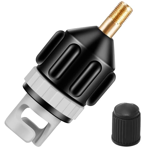 SUP Ventiladapter für Kompressor, SUP-Pumpe Zubehör, Tragbarer Luftkompressor Adapter für Stand Up Paddle Board, Kajak, Schlauchboot, aufblasbares Bett SUP Ventiladapter für Kompressor, SUP-Pumpe Zubehör, Tragbarer Luftkompressor Adapter für Stand Up Paddle Board, Kajak, Schlauchboot, aufblasbares Bett von Simsky