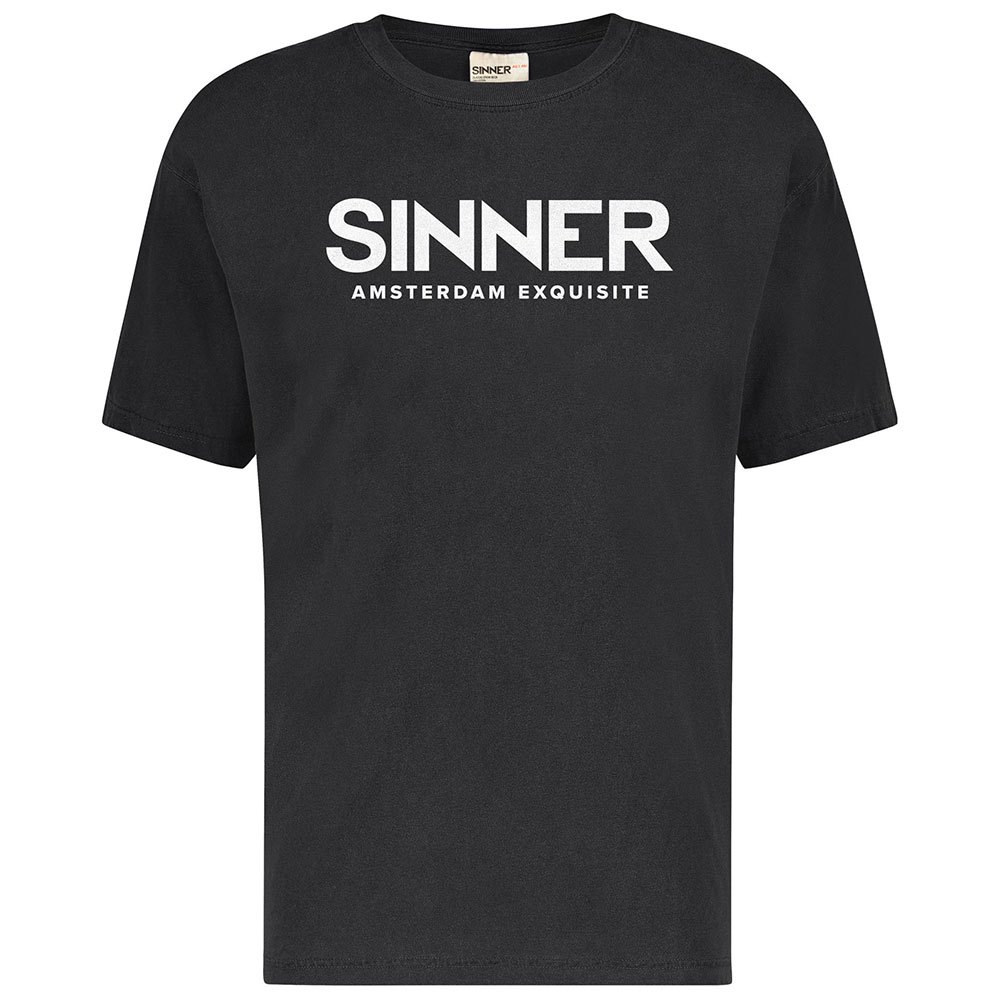 Sinner Amsterdam Exquisite Short Sleeve T-shirt Schwarz 2XL Mann von Sinner
