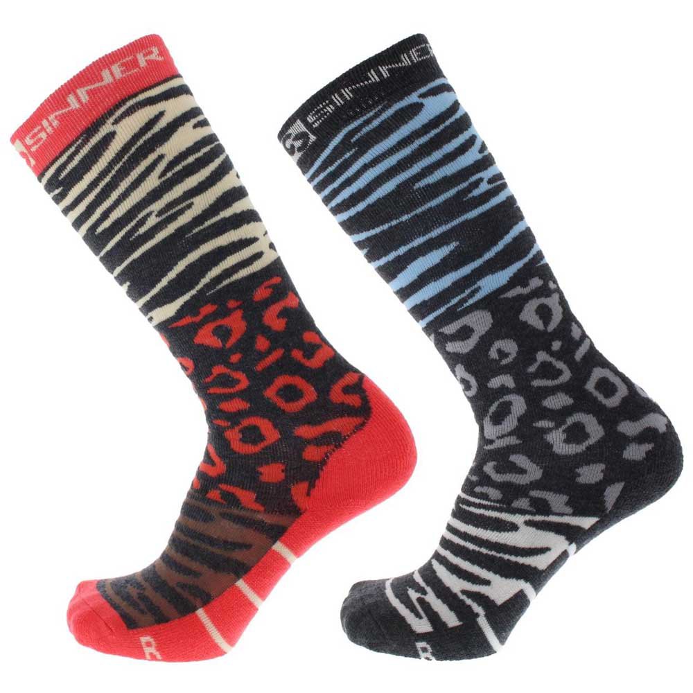 Sinner Animal Socks 2 Pairs Mehrfarbig EU 36-38 Junge Sinner Animal Socks 2 Pairs Mehrfarbig EU 36-38 Junge von Sinner