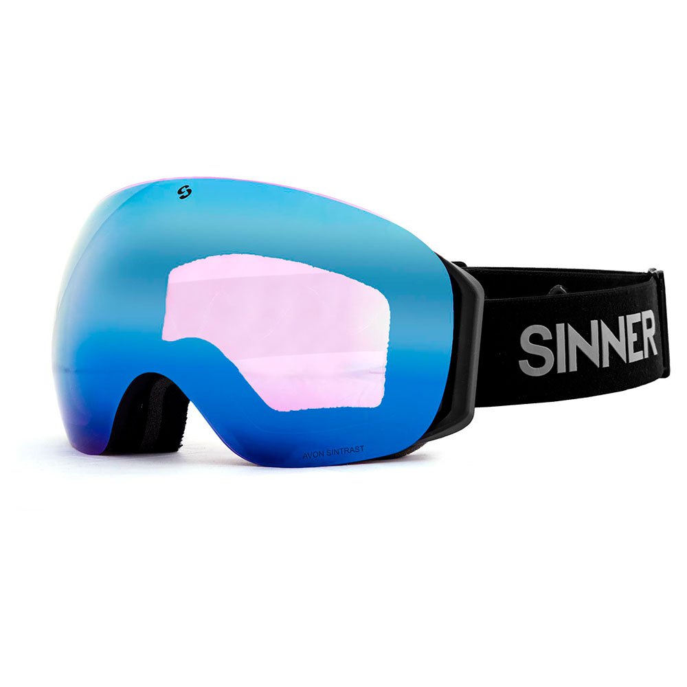 Sinner Avon Ski Goggles Blau Double Blue Sintrast+Dbl Orng Sintrast/ CAT3+CAT1 von Sinner