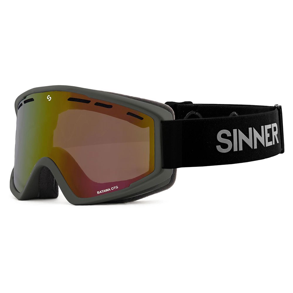 Sinner Batawa Ski Goggles Grau Double Orange Vent/CAT2 Sinner Batawa Ski Goggles Grau Double Orange Vent/CAT2 von Sinner