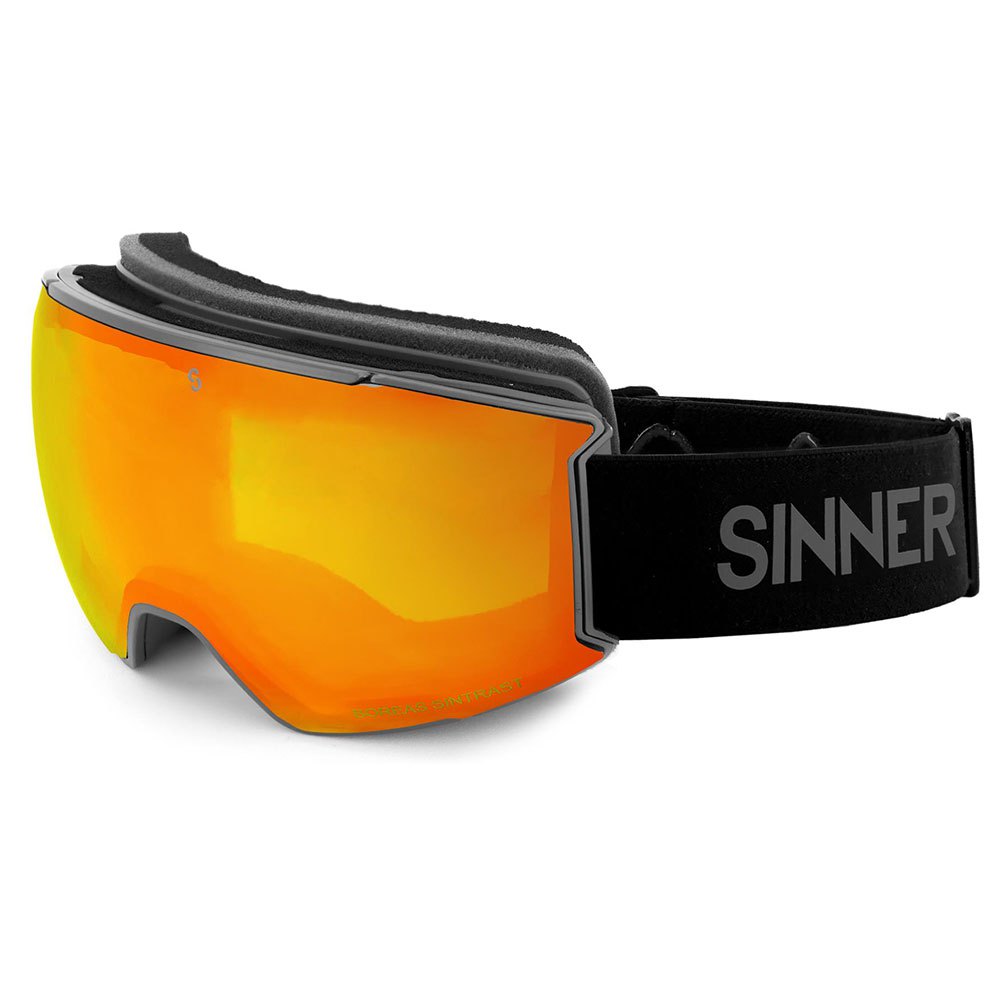 Sinner Boreas Ski Goggles Grau Double Orng Sintrast+Blue Sintrast Toric/CAT1-3 Sinner Boreas Ski Goggles Grau Double Orng Sintrast+Blue Sintrast Toric/CAT1-3 von Sinner