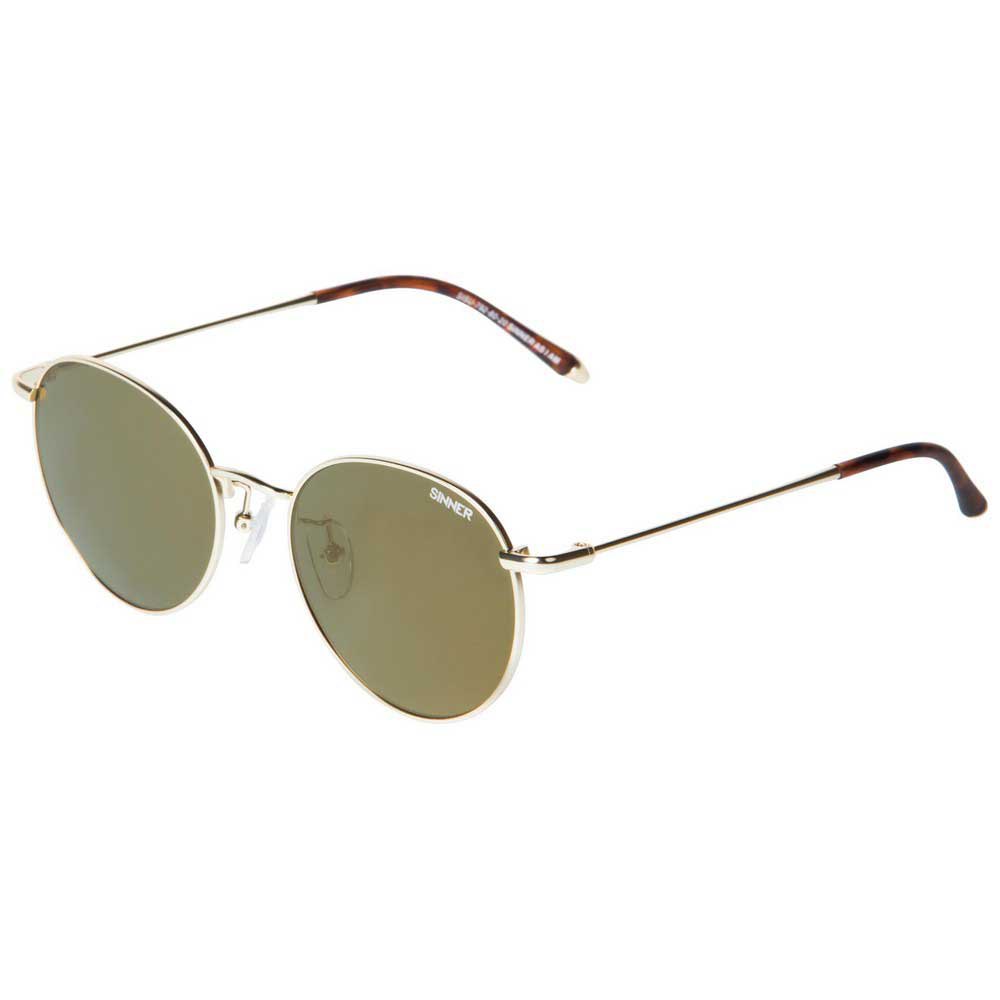 Sinner Hermon Mirror Sunglasses Grün Green Gold Mirror/CAT3 von Sinner