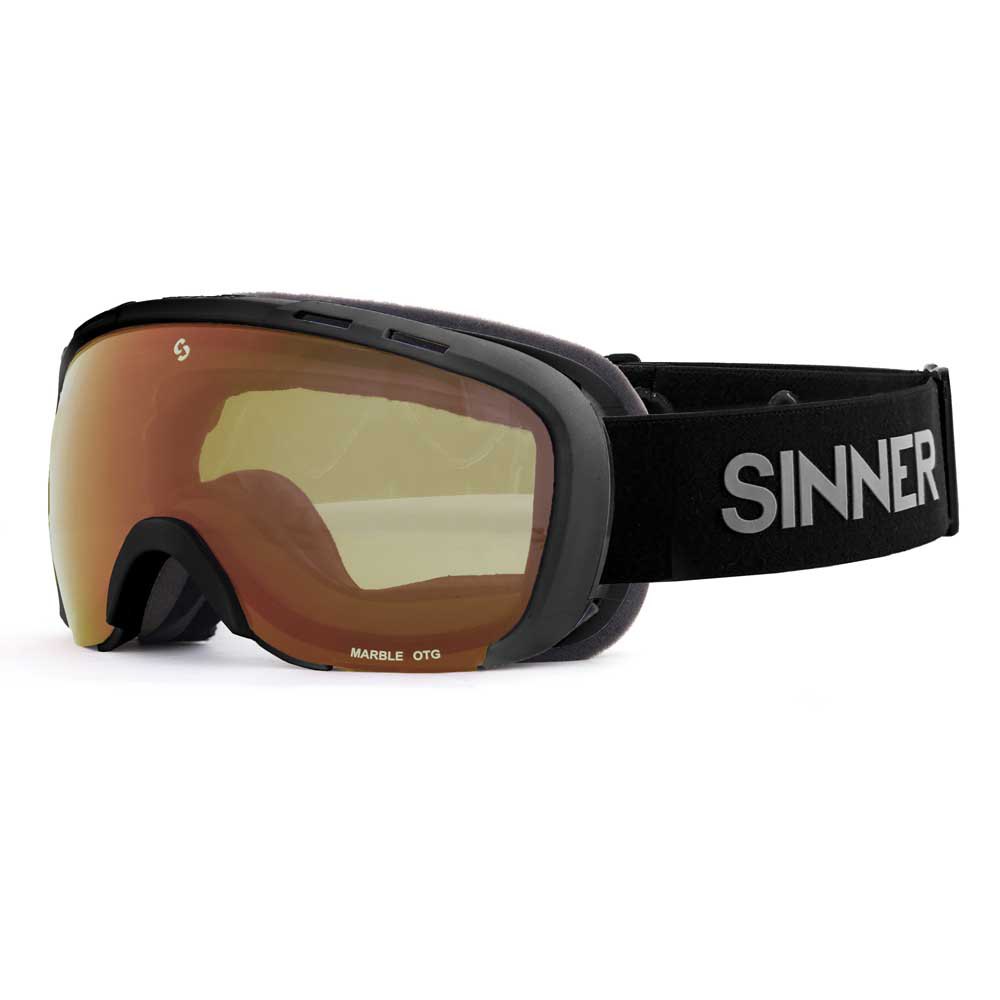 Sinner Marble Otg Ski Goggles Golden Double Orange/ CAT2 Sinner Marble Otg Ski Goggles Golden Double Orange/ CAT2 von Sinner