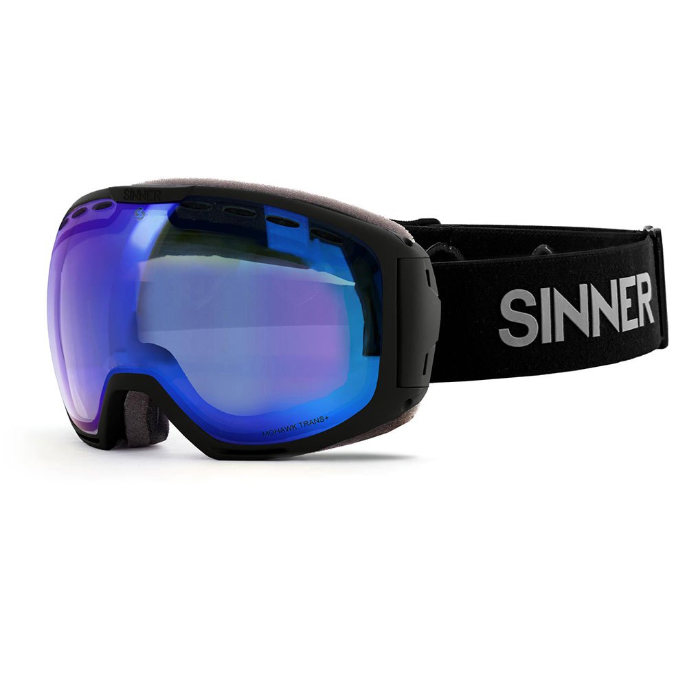 Sinner Mohawk Trans+ Ski Goggles Schwarz Double Trans+ Clear To Smoke Full Blue Revo/CAT1-3 Sinner Mohawk Trans+ Ski Goggles Schwarz Double Trans+ Clear To Smoke Full Blue Revo/CAT1-3 von Sinner
