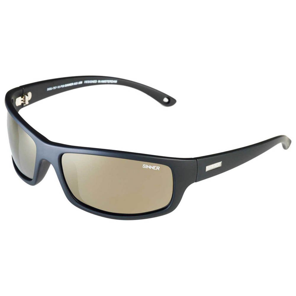 Sinner Monarch Mirrored Sunglasses Schwarz Sintec Smoke Gold Flash Mirror/CAT3 Sinner Monarch Mirrored Sunglasses Schwarz Sintec Smoke Gold Flash Mirror/CAT3 von Sinner