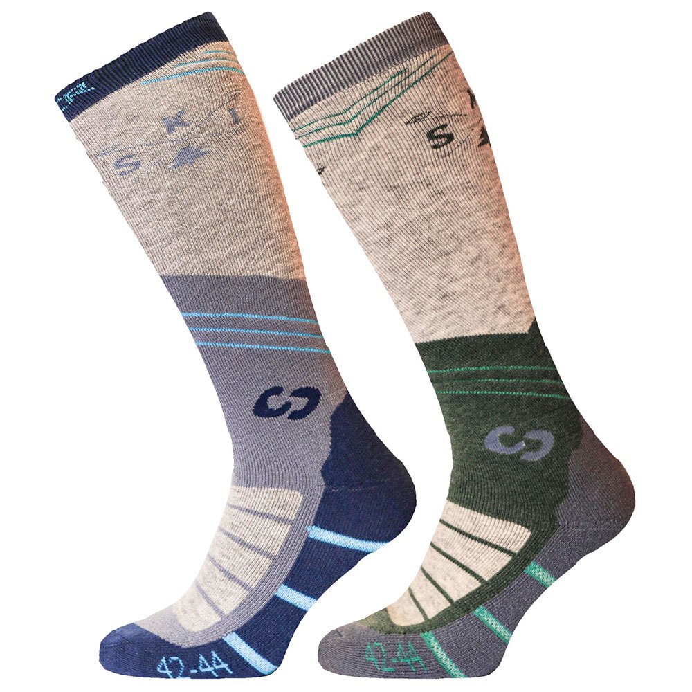 Sinner Mountain Socks 2 Pairs Beige,Grau EU 39-41 Mann Sinner Mountain Socks 2 Pairs Beige,Grau EU 39-41 Mann von Sinner