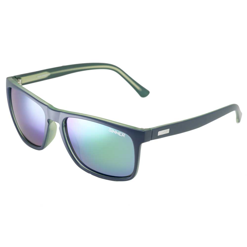 Sinner Oak Mirrored Sunglasses Grün,Blau Sintec Icy Green Mirror/CAT3 Sinner Oak Mirrored Sunglasses Grün,Blau Sintec Icy Green Mirror/CAT3 von Sinner
