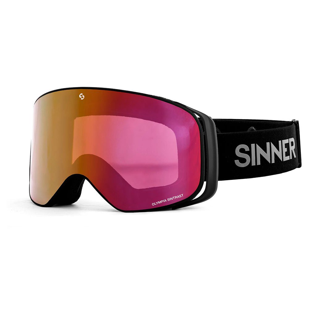 Sinner Olympia + Ski Goggles Durchsichtig Double Pink Sintrast / CAT2 Sinner Olympia + Ski Goggles Durchsichtig Double Pink Sintrast / CAT2 von Sinner