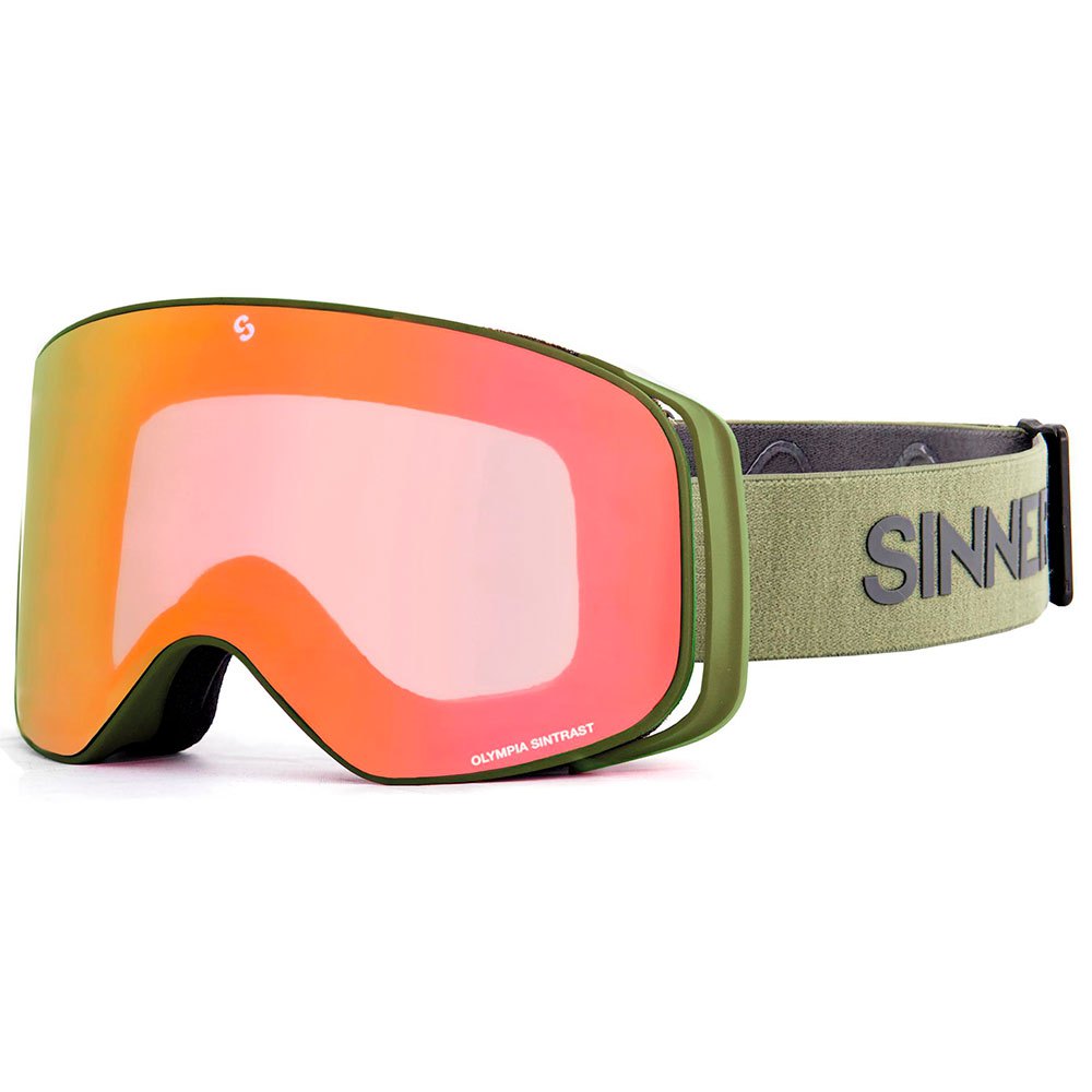 Sinner Olympia + Ski Goggles Orange Double Orange Sintrast/ CAT1 Sinner Olympia + Ski Goggles Orange Double Orange Sintrast/ CAT1 von Sinner
