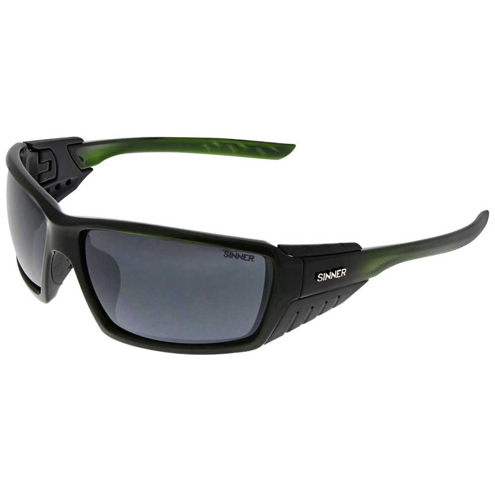 Sinner Relais Mirror Sunglasses Schwarz Smoke Flashash Mirror/CAT4 von Sinner