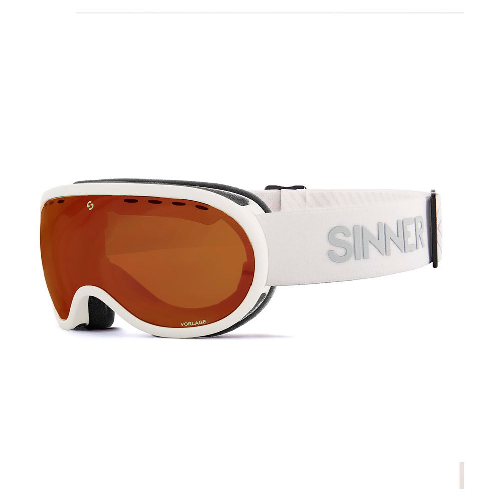 Sinner Vorlage Ski Goggles Golden Double Orange Sintec Vent/ CAT2 Sinner Vorlage Ski Goggles Golden Double Orange Sintec Vent/ CAT2 von Sinner