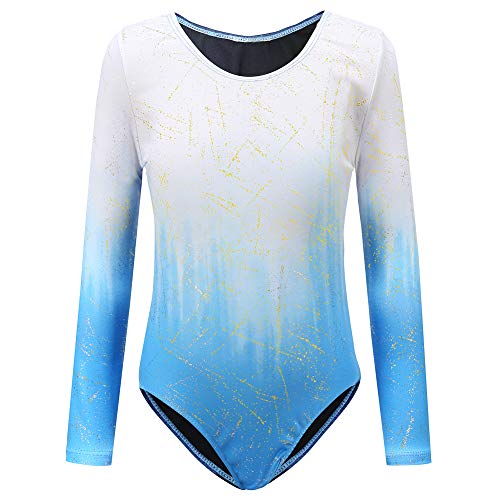 Sinoem Gymnastikanzug Kinder Mädchen Langarm/Ärmellos Turnanzug Ballettröckchen Kleid Trikotanzug Tanz Kleid Gymnastik Training Dancewear Gymnastikbody Blau/Lila/Rosa Sinoem Gymnastikanzug Kinder Mädchen Langarm/Ärmellos Turnanzug Ballettröckchen Kleid Trikotanzug Tanz Kleid Gymnastik Training Dancewear Gymnastikbody Blau/Lila/Rosa von Sinoem