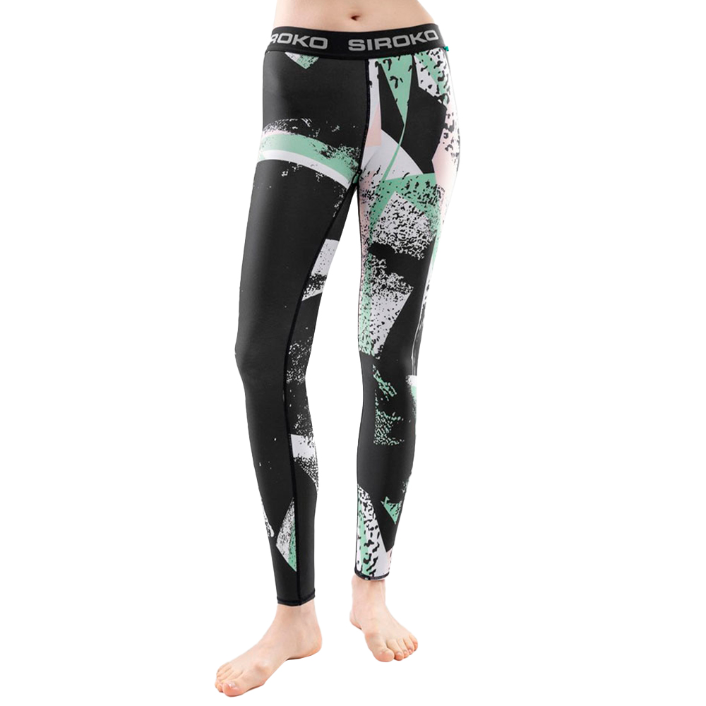 Siroko Abstract Leggings Schwarz S Frau Siroko Abstract Leggings Schwarz S Frau von Siroko