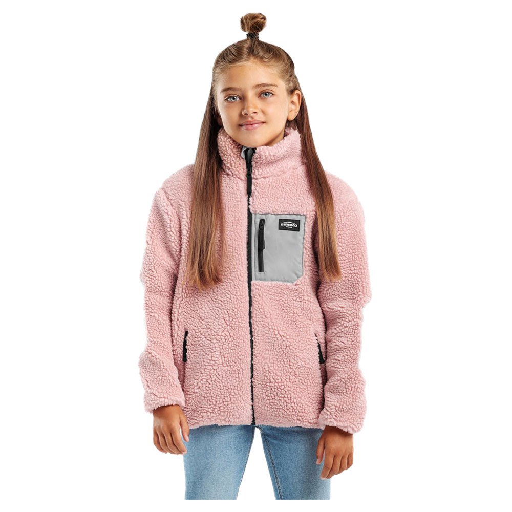 Siroko Fairy-g Full Zip Fleece Rosa 7-8 Years von Siroko