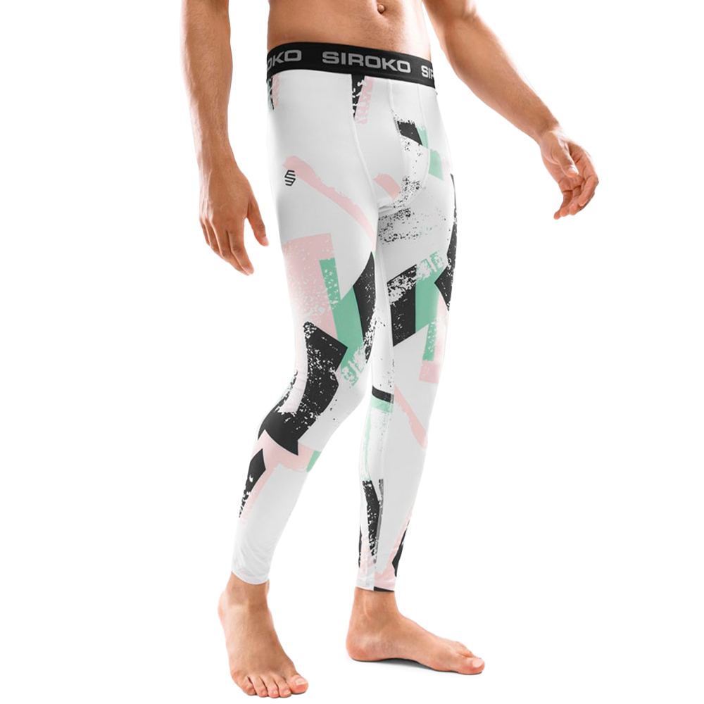 Siroko Gouache Leggings Weiß L Mann Siroko Gouache Leggings Weiß L Mann von Siroko