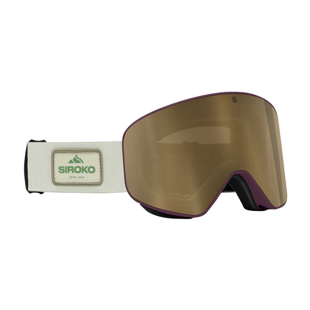 Siroko Gx Carve Ski Goggles Golden Brown/CAT3 Siroko Gx Carve Ski Goggles Golden Brown/CAT3 von Siroko