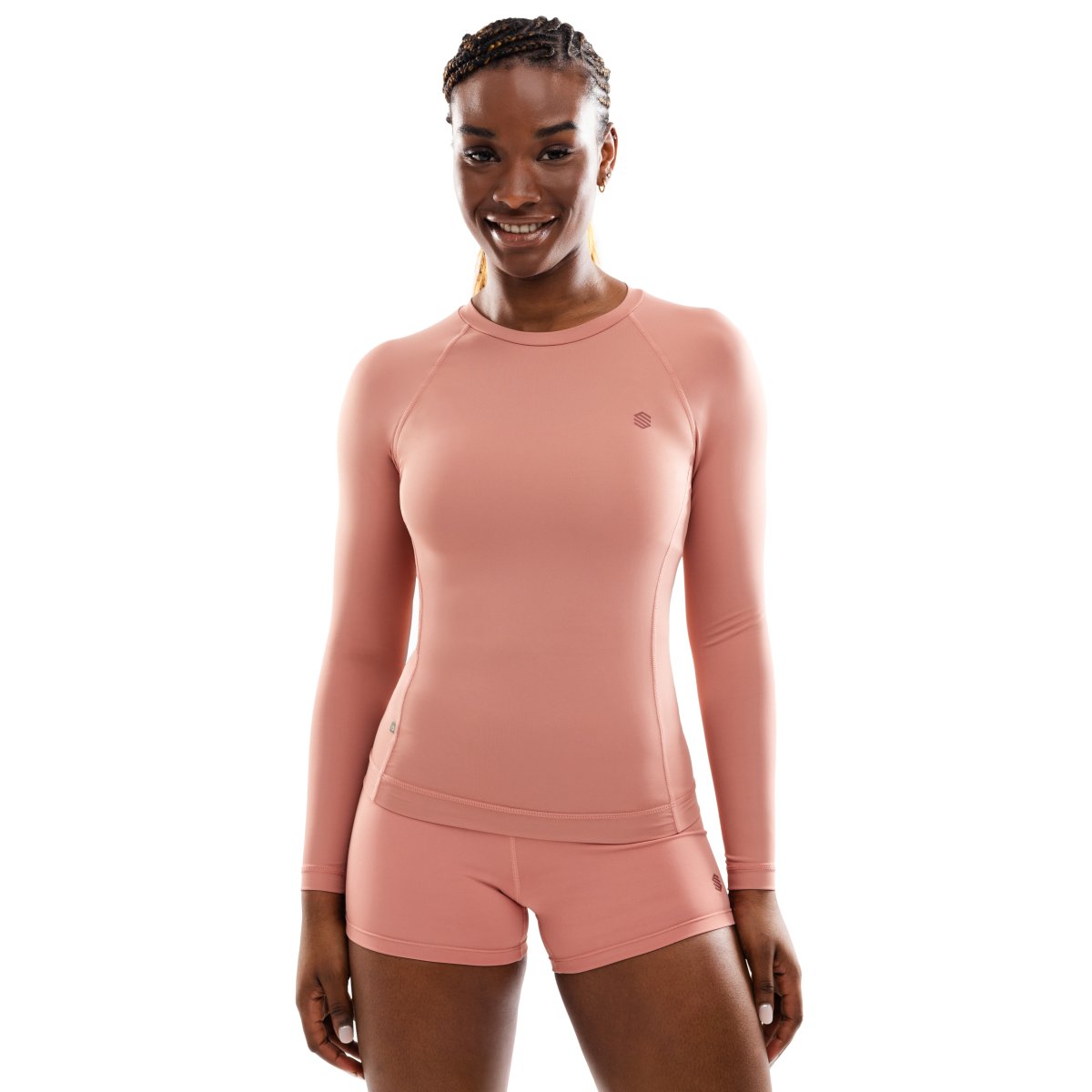 Siroko Poise Long Sleeve T-shirt Rosa L Frau Siroko Poise Long Sleeve T-shirt Rosa L Frau von Siroko