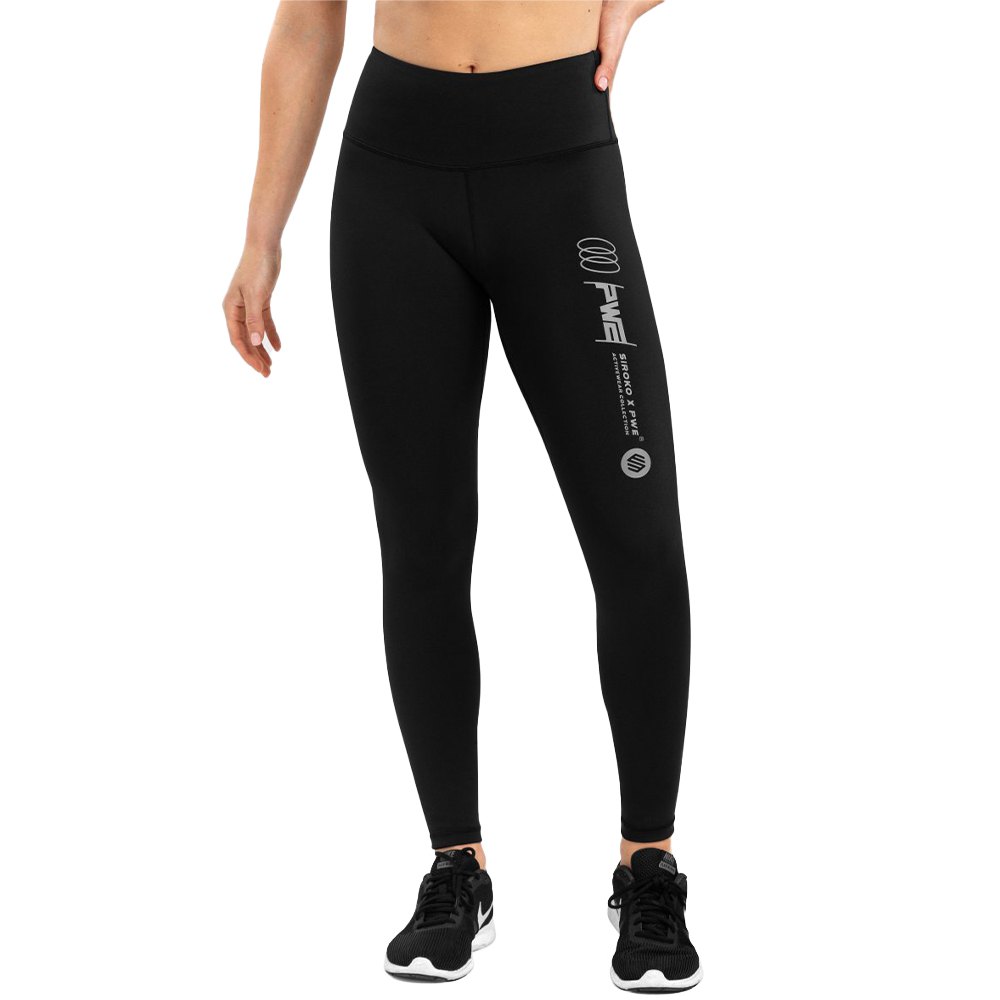 Siroko Pwe Impulse Leggings Mid Waist Schwarz M Frau von Siroko