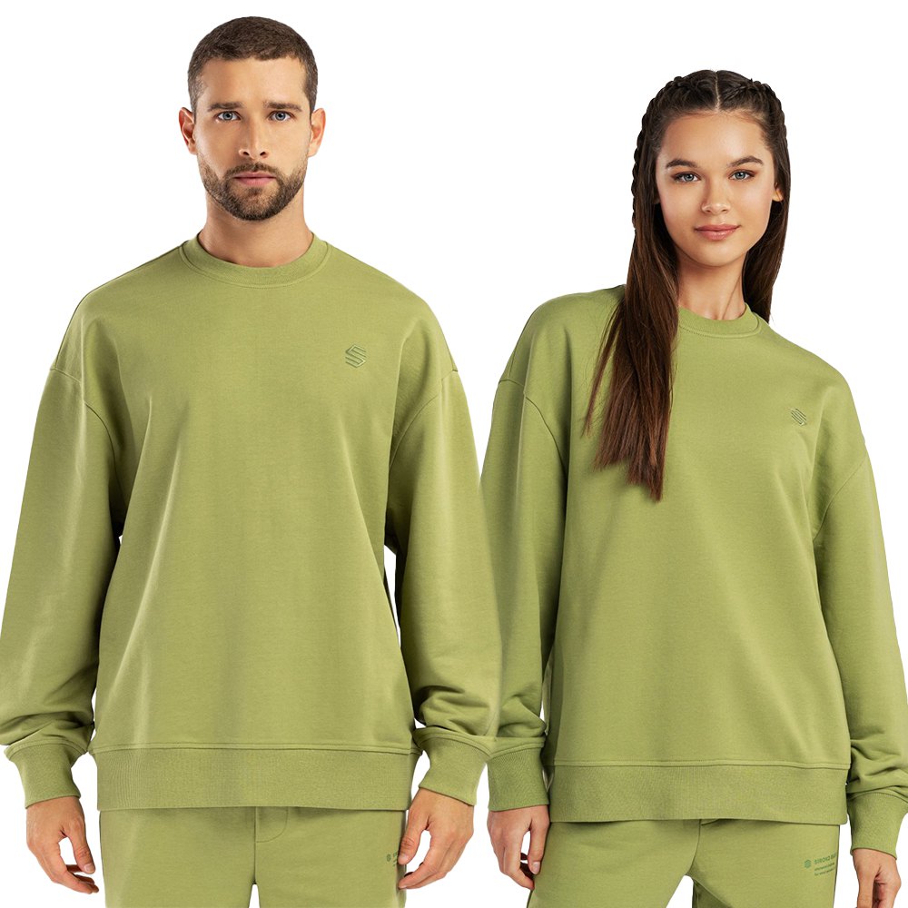 Siroko Tree Sweatshirt Grün XL Mann von Siroko