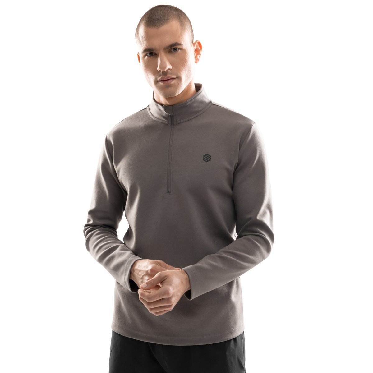 Siroko Troop Half Zip Sweatshirt Braun XS Mann Siroko Troop Half Zip Sweatshirt Braun XS Mann von Siroko