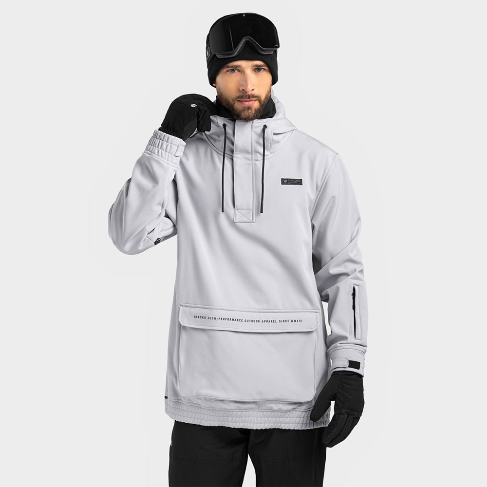 Siroko W3 Lhotse Jacket Grau M Mann von Siroko