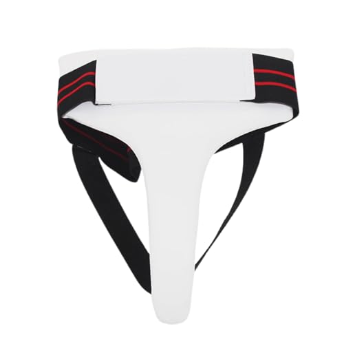 Sirseon Taekwondo-Schrittschutz, Boxschutzausrüstung | Robuster PU-Schrittschutz zum Boxen mit Gummiband - Ergonomische Schutzausrüstung, Taekwondo-Zubehör mit Klettverschluss für Frauen, Männer und von Sirseon