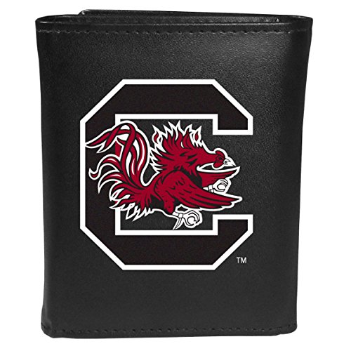 Siskiyou Sports NCAA South Carolina Fighting Gamecocks Tri-fold Wallet Large Logo, Schwarz Siskiyou Sports NCAA South Carolina Fighting Gamecocks Tri-fold Wallet Large Logo, Schwarz von Siskiyou