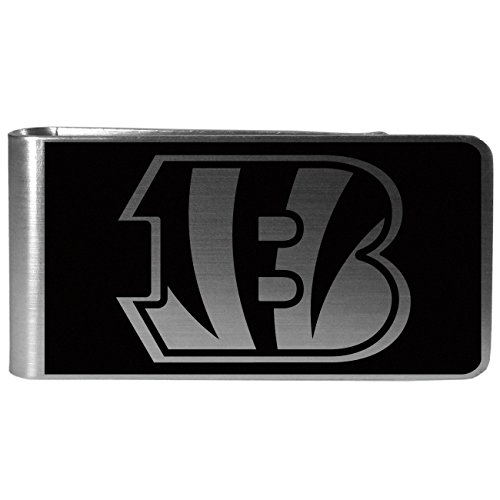 Siskiyou NFL Sports Herren Geldklammer Cincinnati Bengals, Schwarz und Stahl, Einheitsgröße Siskiyou NFL Sports Herren Geldklammer Cincinnati Bengals, Schwarz und Stahl, Einheitsgröße von Siskiyou