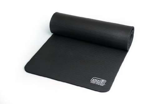 SISSEL Gymnastikmatte Turnmatte Yogamatte Sportmatte anthra 180 X 60 X 1,5 cm von SISSEL