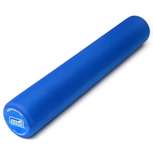 SISSEL Pilates Roller Pro | Strapazierfähiger Kautschuk | Ideal für Anfänger & Fortgeschrittene | Vielseitiges Training zuhause & Studio | Länge: 90cm | Farbe: Blau SISSEL Pilates Roller Pro | Strapazierfähiger Kautschuk | Ideal für Anfänger & Fortgeschrittene | Vielseitiges Training zuhause & Studio | Länge: 90cm | Farbe: Blau von Sissel