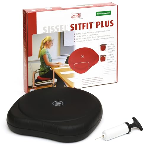 SISSEL SITFIT Plus, Luftgefülltes Sitzkissen, Balance und Sitzhaltung , Ø 37 cm, schwarz SISSEL SITFIT Plus, Luftgefülltes Sitzkissen, Balance und Sitzhaltung , Ø 37 cm, schwarz von SISSEL