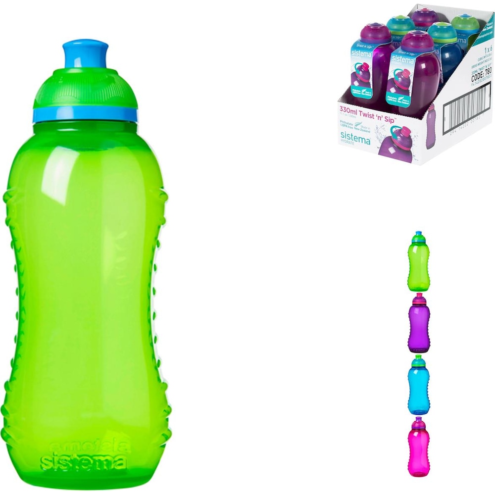 Sistema, Trinkflasche + Thermosflasche, (0.33 l) von Sistema