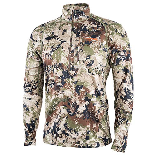 SITKA Gear Herren Core Midweight Zip T Langarm Jagdshirt SITKA Gear Herren Core Midweight Zip T Langarm Jagdshirt von SITKA Gear