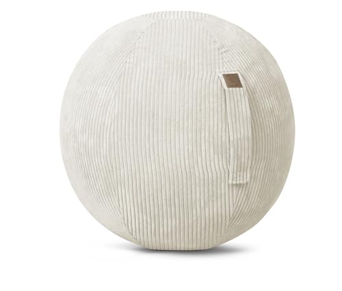 Sitting Point Sitzball/Gymnastikball Shara mit Cord-Bezug in beige von Sitting Point