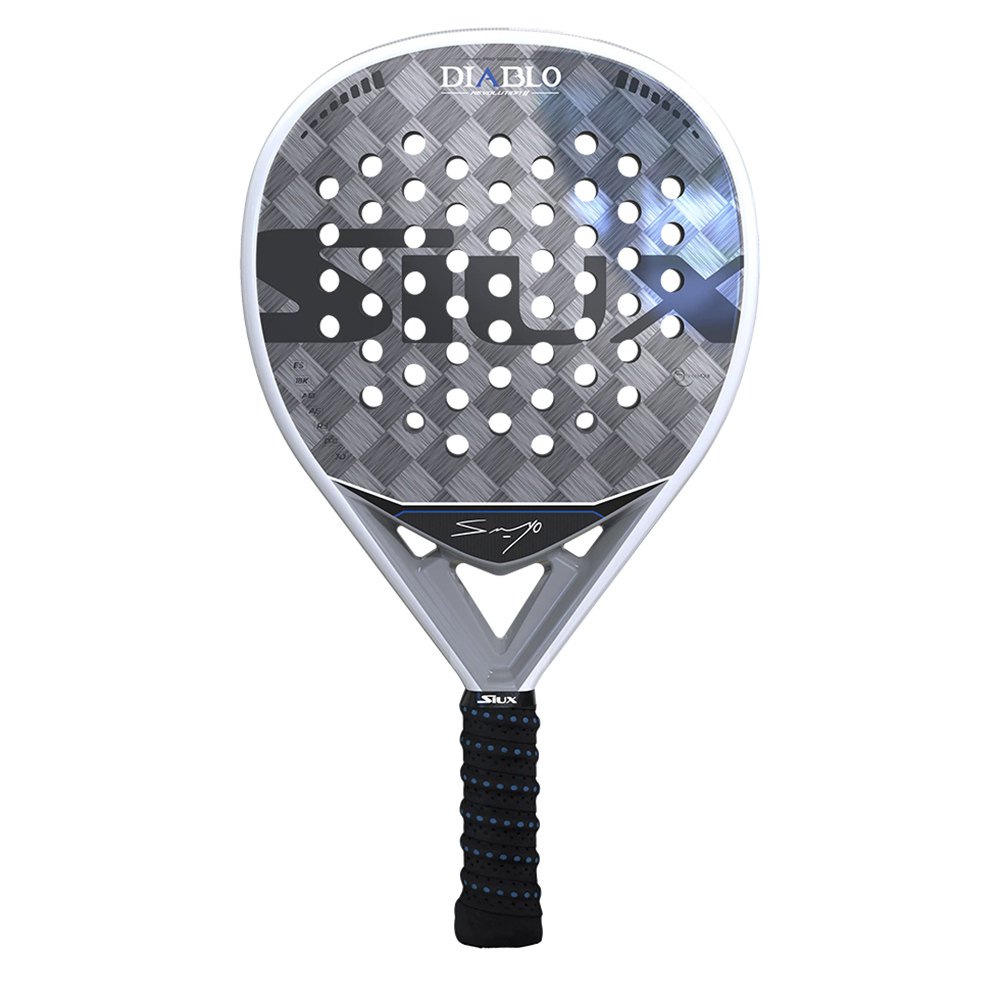 Siux Diablo Revolution 2 Sanyo Pro Padel Racket Silber 355-375 gr von Siux