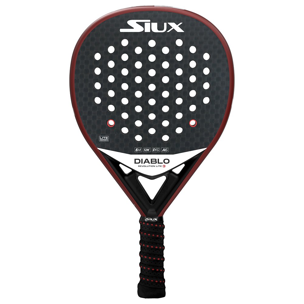 Siux Diablo Revolution Lite 3 Padel Racket Silber 355-375 gr Siux Diablo Revolution Lite 3 Padel Racket Silber 355-375 gr von Siux
