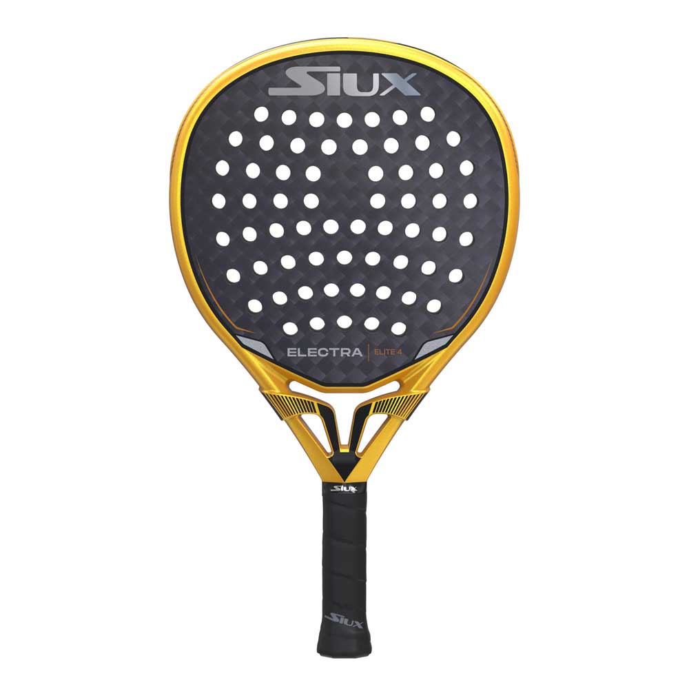 Siux Electra Elite 4 Padel Racket Golden 355-375 gr Siux Electra Elite 4 Padel Racket Golden 355-375 gr von Siux