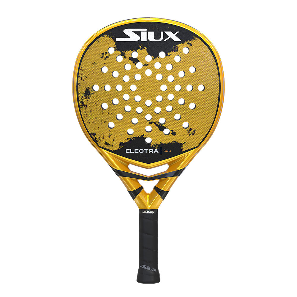 Siux Electra Go 4 Padel Racket Golden 355-375 gr Siux Electra Go 4 Padel Racket Golden 355-375 gr von Siux