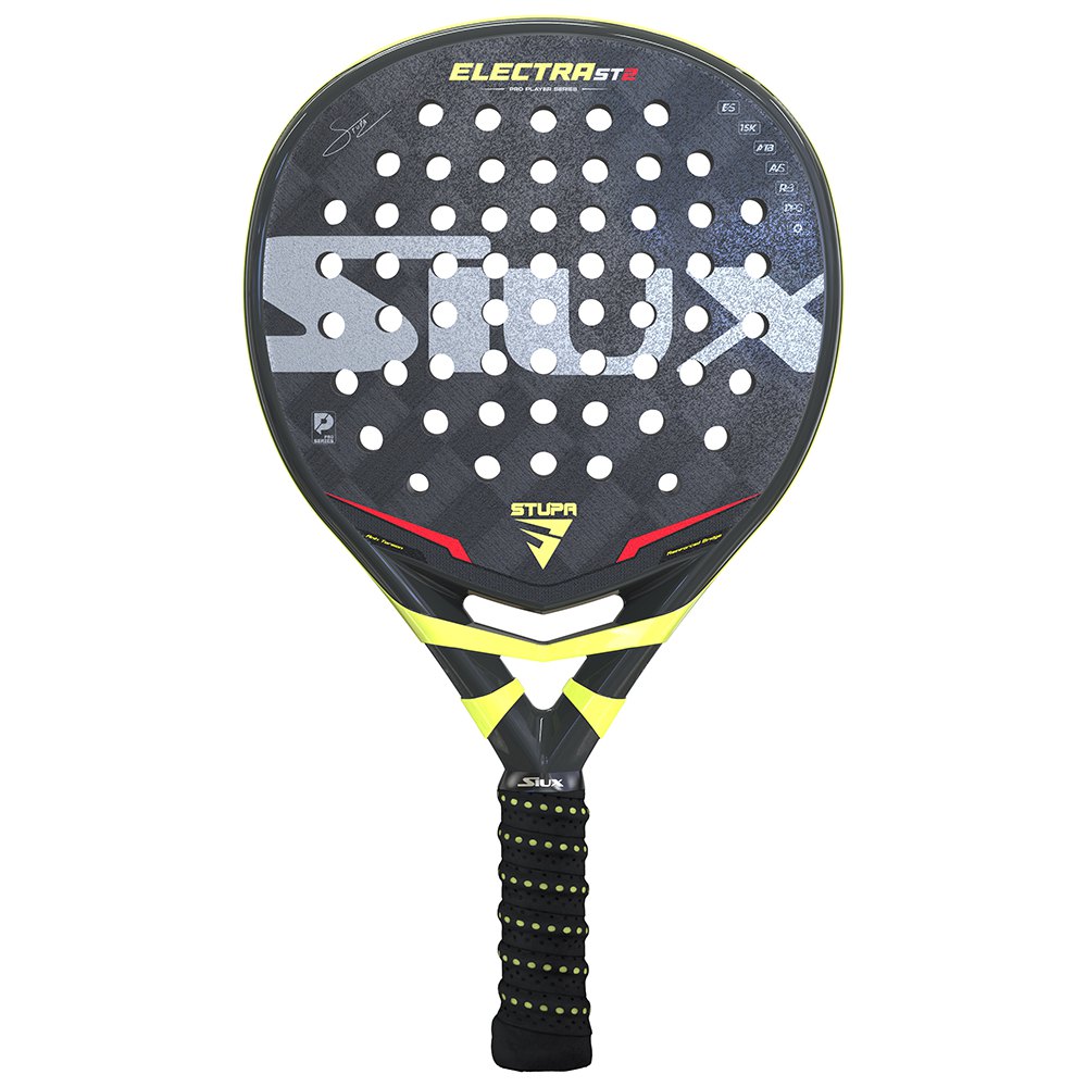 Siux Electra St2 Junior Padel Racket Schwarz 315-340 gr von Siux