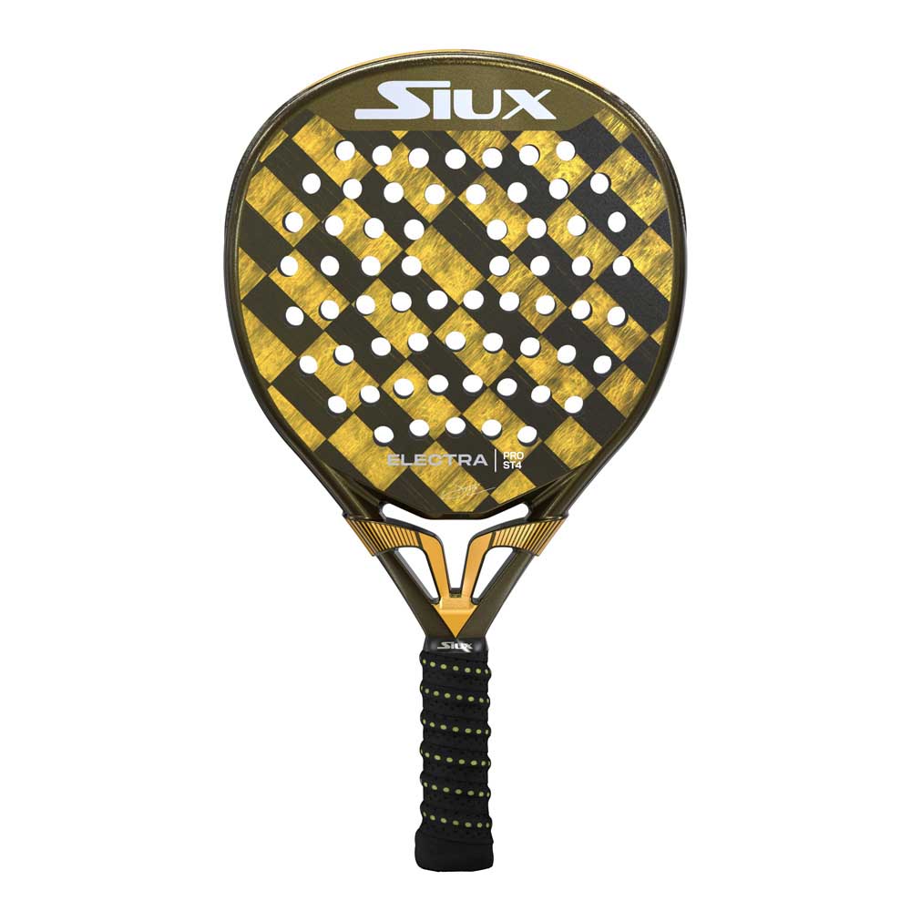 Siux Electra Stupa Pro St 4 Padel Racket Golden 355-375 gr Siux Electra Stupa Pro St 4 Padel Racket Golden 355-375 gr von Siux