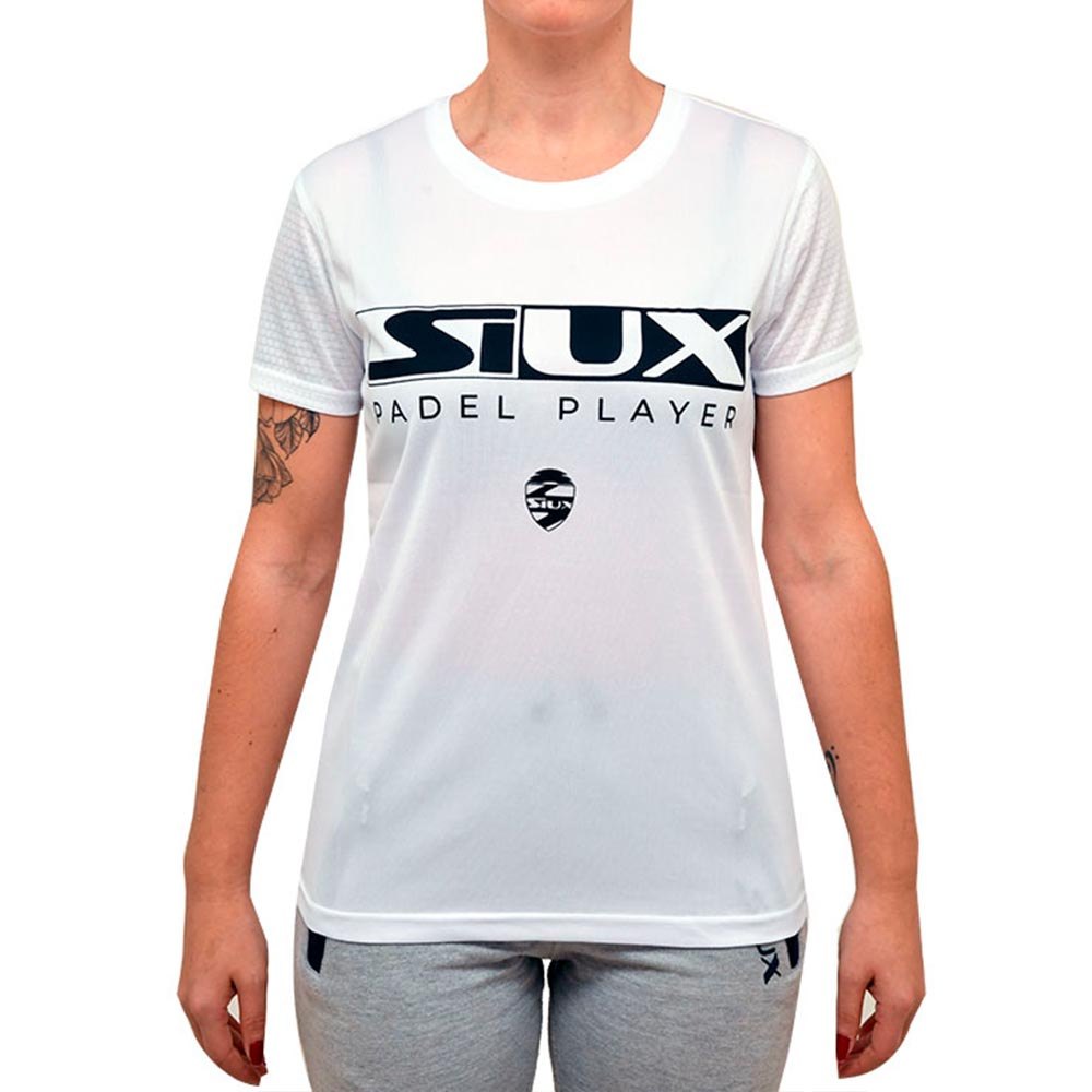 Siux Team Short Sleeve T-shirt Weiß XS Frau von Siux